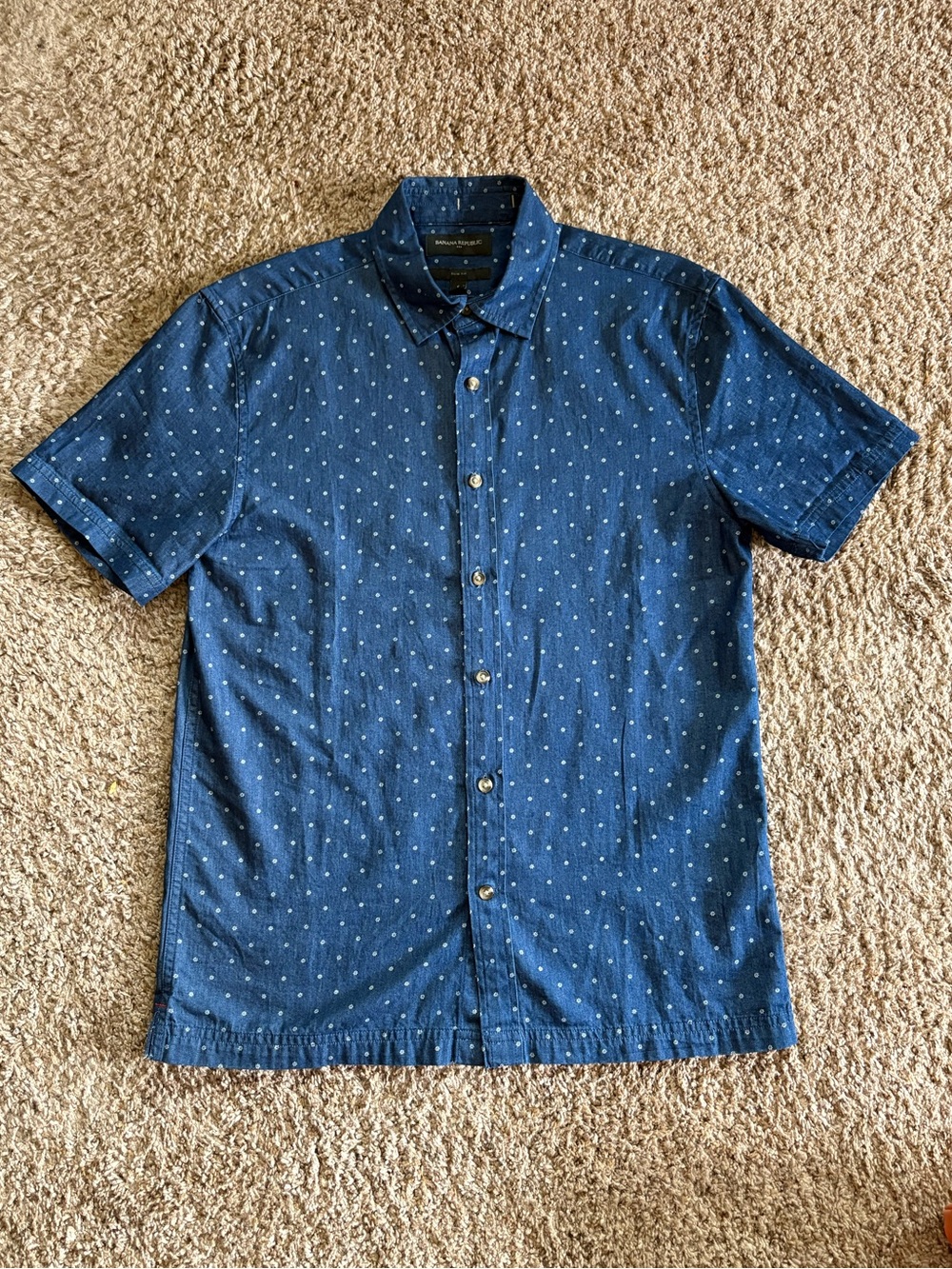 Banana Republic Slim Fit Short Sleeve Shirt